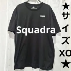 ブランド★Squadra★Tシャツ人気のオーバー XOサイズ★ブラック★