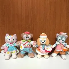 yana様専用出品！　ワンダフルキッチン　ぬいぐるみバッチ4点セット①