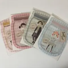 ローソン SPY×FAMILY スパイファミリー ジッパーバック ４種