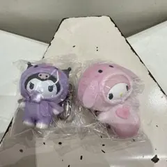 サンリオシークレットキーホルダー ちびっとも みずのいきもの マイメロ クロミ