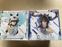 ウマ娘 一番くじ　A賞シュヴァルグラン　C賞ヴィブロスフィギュア➕下位賞おまけ