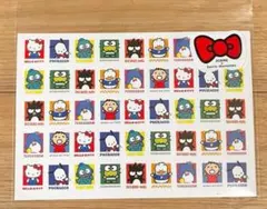 3COINS サンリオキャラクター 切手風シール／サンリオキャラクターズ