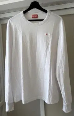 DIESEL ディーゼル　メンズ 長袖 ワンポイントTシャツ L