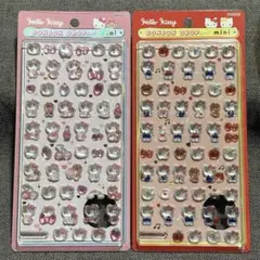 サンリオ ボンボンドロップシールミニ ハローキティ ピンク ハローキティ レッド