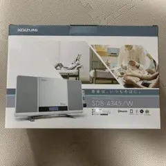 KOIZUMI ステレオCDシステム SDB-4345/W 本体 - メルカリ