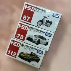 新品未開封☆ 3点セット　トミカ No.87 78 112【142c226c】