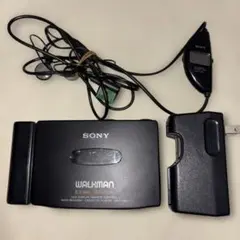 通電OK　SONY WM-EX80　黒　ウォークマン　ソニー　ジャンク 通電OK ソニー SONY WM-EX80 黒 カセット ウォークマン ジャンク