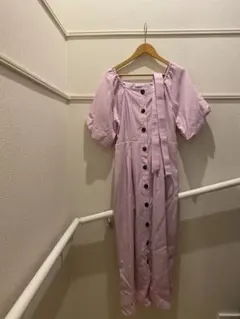 natural couture ピンクのワンピース