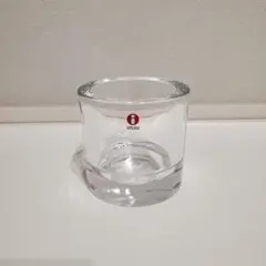iittala KIVI キャンドルホルダー 大 80㎜ クリア 新品 廃盤品