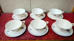 コーヒーカップ・ソーサー 6客セット