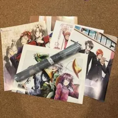 アニメK ポスター　6枚セット 切り抜きポスター　伏見猿比古　八田美咲　周防尊