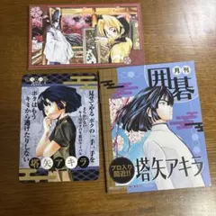 ヒカルの碁 原画展 東京凱旋 入場、購入特典 塔矢アキラ