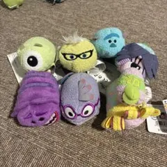 モンスターズ・インク ぬいぐるみマスコット 7体セット
