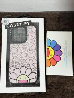 casetify 村上隆 フラワー　ピンクSNAPPYTMグリップスタンド casetify 村上隆 フラワー レインボーSNAPPYTMグリップスタンド - メルカリ
