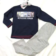 新品　名探偵コナン　ネイビー パジャマ 130cm