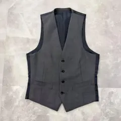極美品 SUIT SELECT スーツセレクト リバーシブル スーツベスト Y6