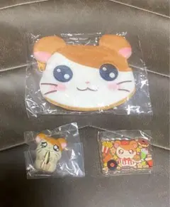 とっとこハム太郎 ガチャガチャ セット売り まちぼうけ ポーチ アクリルパネル