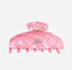 alo yoga ヘアクリップ クロウクリップ ヴィンテージピンク - メルカリ