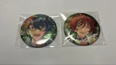 展示会 10周年 缶バッジ あんスタ 逆先夏目 青葉つむぎ