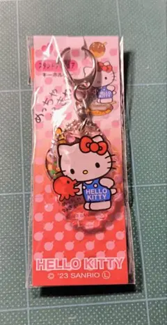 新品・未開封】ハローキティ大阪限定たこ焼きアクリルフィギュアスタンドキーホルダー