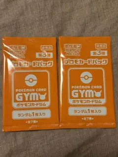 ポケモンカード 未開封 プロモカードパック 2種2パックセット ①