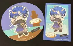 スイパラ　にじさんじコラボ　エニグマ レオス　コースター