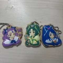 プリキュア5GOGO クッキー風キーホルダー 3点セット