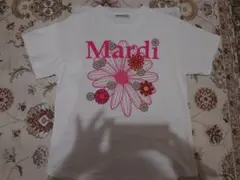 Mardi Mercredi フラワープリント Tシャツ