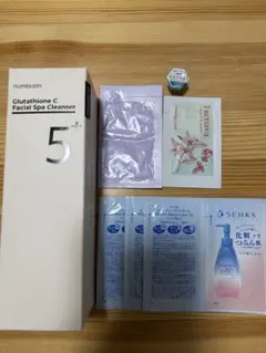 numbuzin5番白玉グルタチオンCアロママッサージクレンジング＆サンプル付