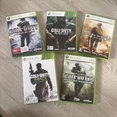 Call of Duty Xbox 360 ソフト 5本セット