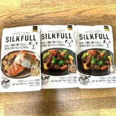 シルクフル　犬用ウエットフード　ビーフ味100g×2個　タラ味100g×1個のサムネイル
