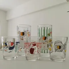 ニャンコ先生 グラス 5点セット