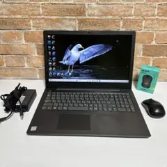 LENOVOノート PC 高速起動SSD メモリ8GB Win11 オフィス付き