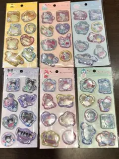 正規品★サンリオ　ウォーターシール　6種
