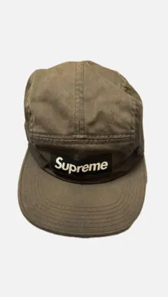 完売品 Supreme ペイズリー柄 キャップ ブラウン - メルカリ