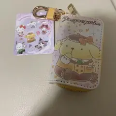 ポムポムプリン キーケース サンリオ タグ付き