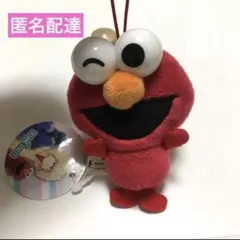 【3/5迄お値下げ】 セサミストリート　おかおマスコット2 エルモキーホルダー
