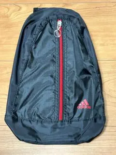 adidas ショルダーバッグ ブラック レッド