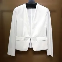 新品タグ付 ZARA ノーカラー ケープジャケット L - メルカリ