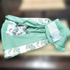 葉っぱデザイン抱っこひも ベビースリング　長さ調整可能