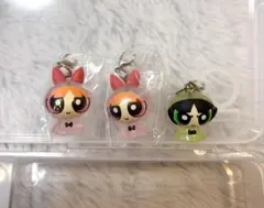 パワーパフガールズ めじるしアクセサリー バブルス バターカップ ガチャ