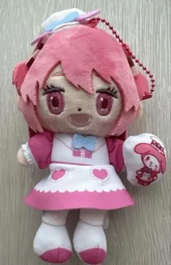 カラフルピーチ　のあ　サンリオ　ぬいぐるみ