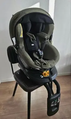 クルット6i プレミアム ISOFIX 回転式 BF942 デニムカーキ 日本製