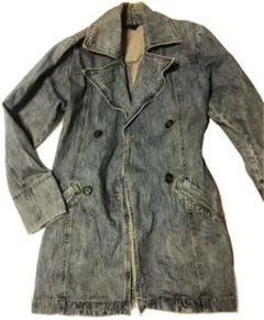 デニムのトレンチコート MOUTH VALLEY レディース