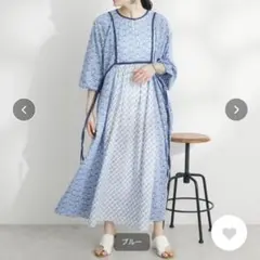 CRAFTSTANDARDBOUTIQUE インド綿混エスニック切替ワンピース★