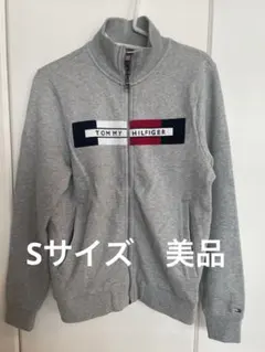 TOMMY HILFIGER グレー パーカー S