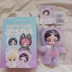 aespa popmart FluffyClub ニンニン ぬいぐるみ - メルカリ
