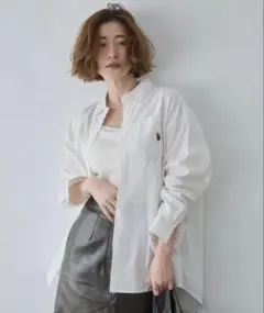 USPOLOワンポイントBIGシャツ レディース シャツのサムネイル
