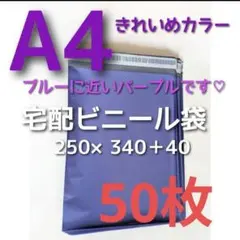 きれいめカラー 宅配ビニール袋 a4 かわいい メルカリストア 梱包資材