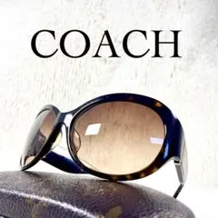 COACH　MOLLY　サングラス　シグネイチャー　ブラウンレンズ　べっ甲柄のサムネイル